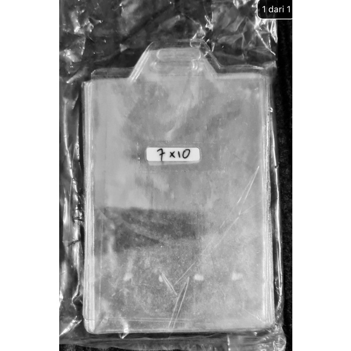 

Cantik Plastik Id Card / Nametag Berdiri 7X10 Murah