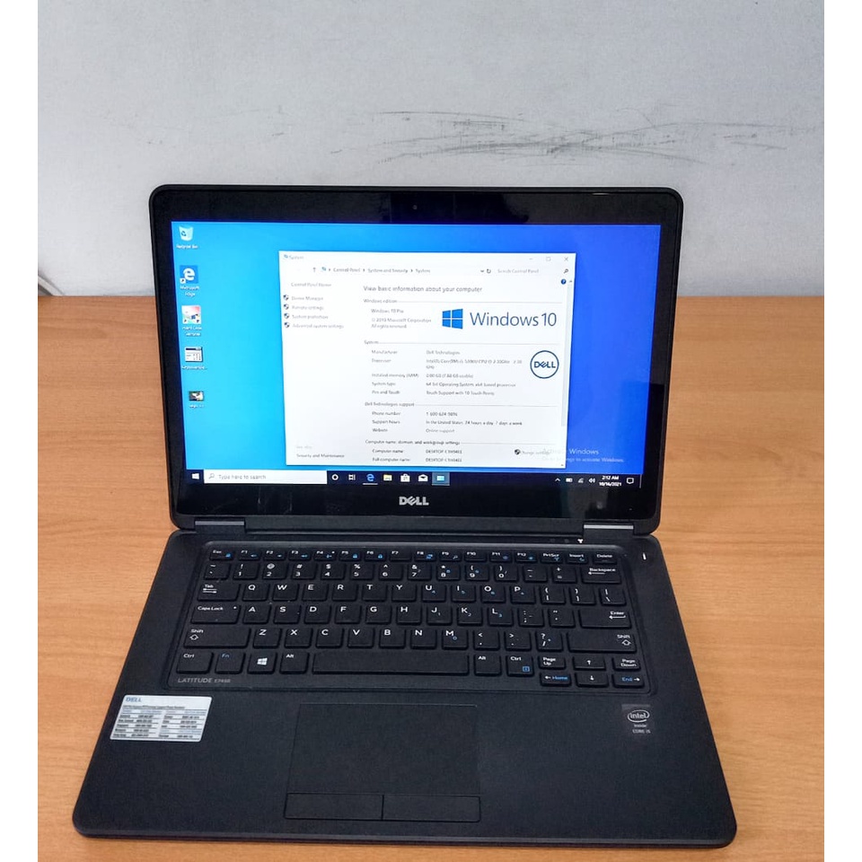 Laptop Dell Latitude E7450 (2nd) Intel Core i5-5300 Gen 5