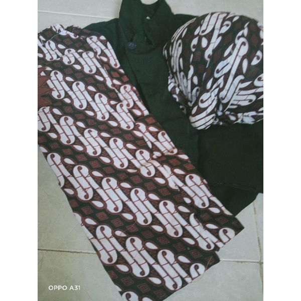 Preloved Setelan Tedak Siten Bayi