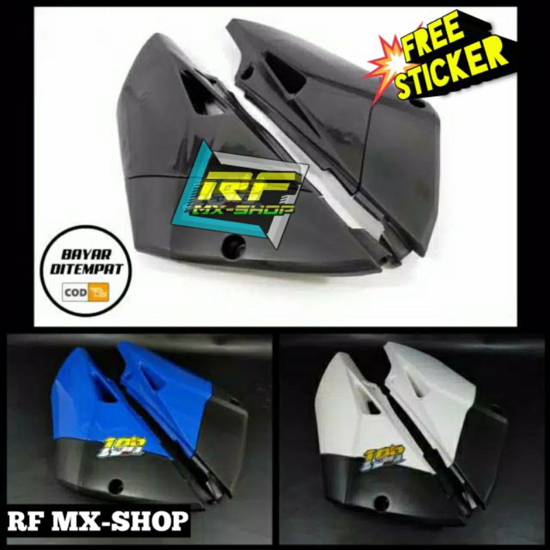 SIDE PANEL YZ85 / COVER BODY SAMPING SAYAP BELAKANG YZ 85 NEW - BEBEK MODIF GTX YZ 85 - KAPER TRAIL