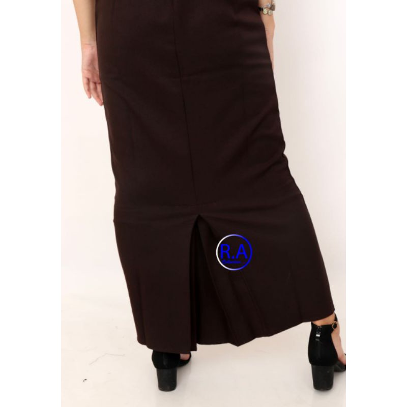 ROK  SPAN KERJA WANITA BAHAN KANTOR FORMAL WANITA  REMPEL BAWAH/BIRON  S.M.L.XL