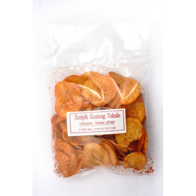 

Keripik Kentang Balado Christine Hakim