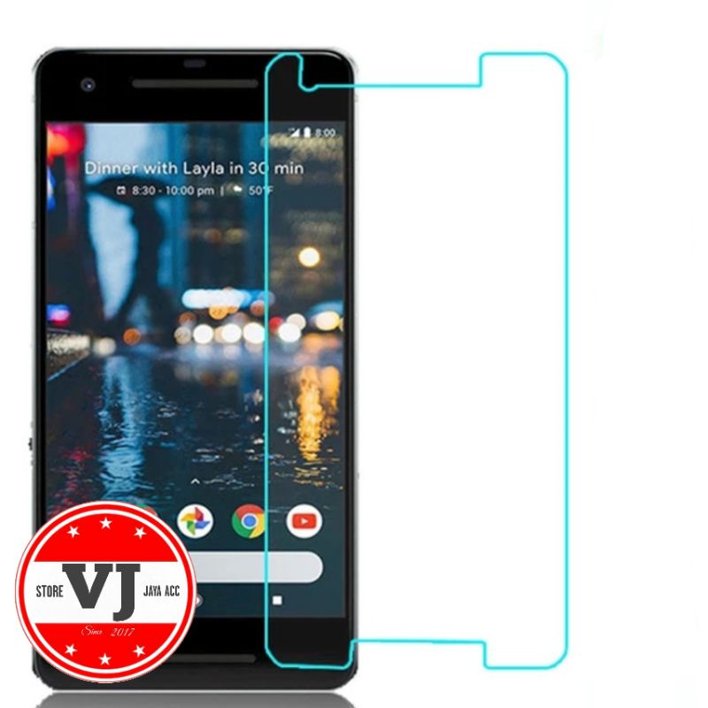 Tempered Glass Google Pixel 2 Anti Gores Google Pixel 2 Biasa