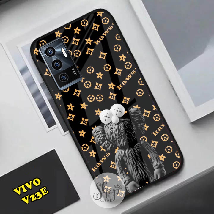 Softcase Glass Vivo V23e - Case Vivo V23e - Case Lucu - case Vivo V23e - kesing Vivo V23e - softcase