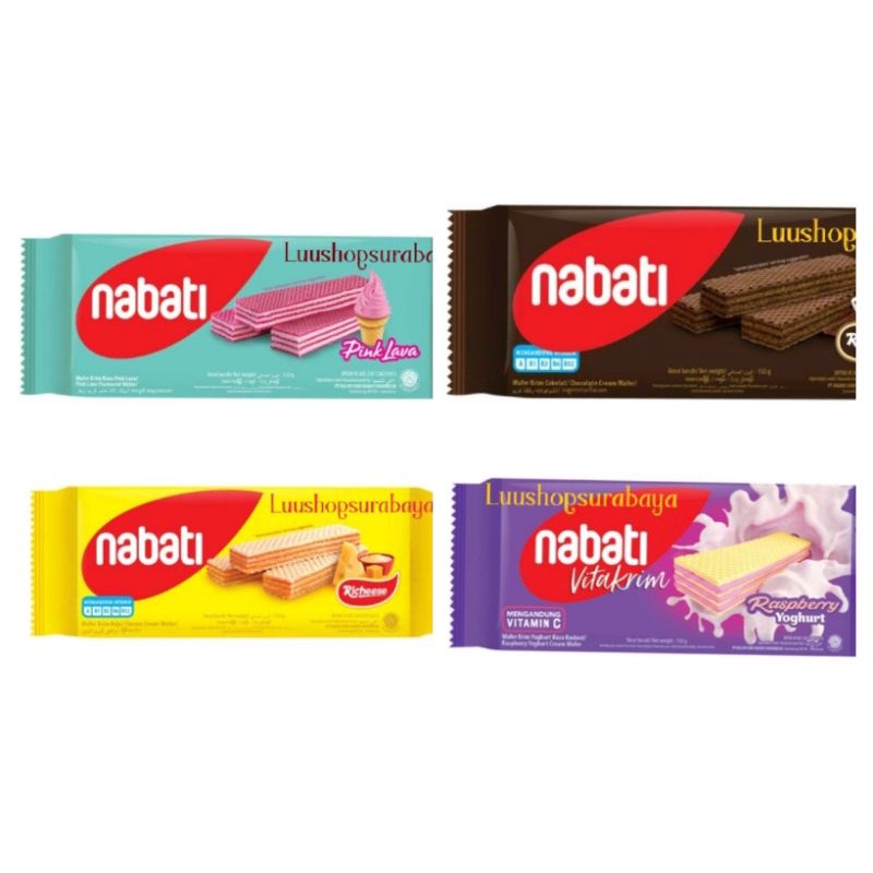 

Richeese Nabati Wafer Krim Keju/Richoco 110gr