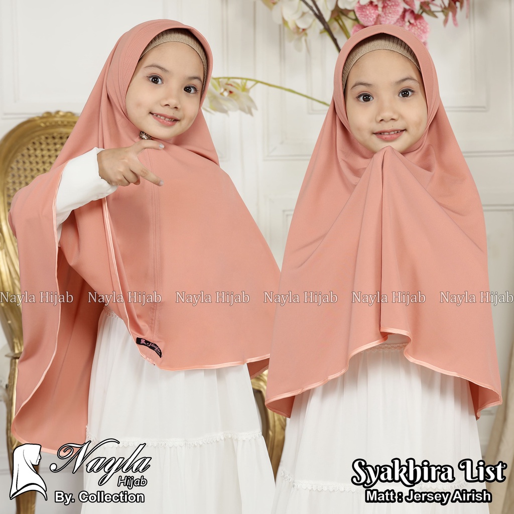 Jilbab Instan Anak Syakhira LIst By Nayla Hijab Kerudung Anak Instan Jersey Airis Nayla Hijab