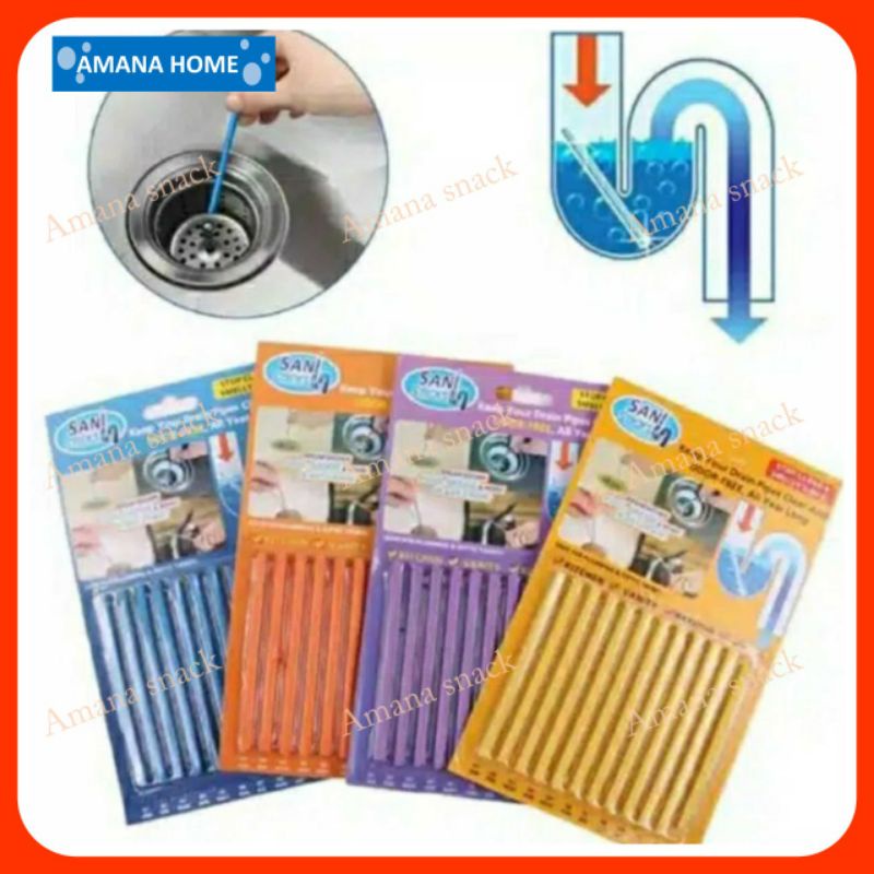 SANI STICK drain pembersih pewangi pipa saluran air mampet ampuh