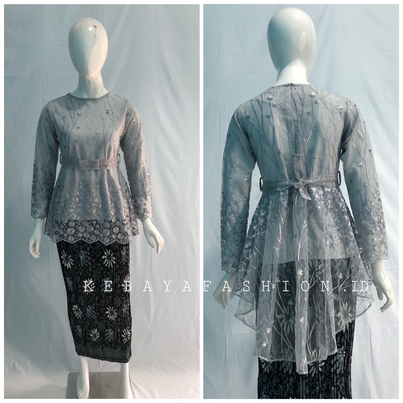 Kebaya Modern Stelan Kebaya Brukat Set Kebaya brokat Kebaya Wisuda