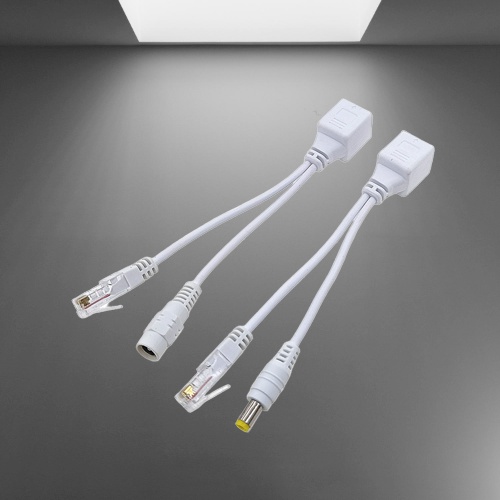 xitey kabel poe Splitter Cable POE set putih