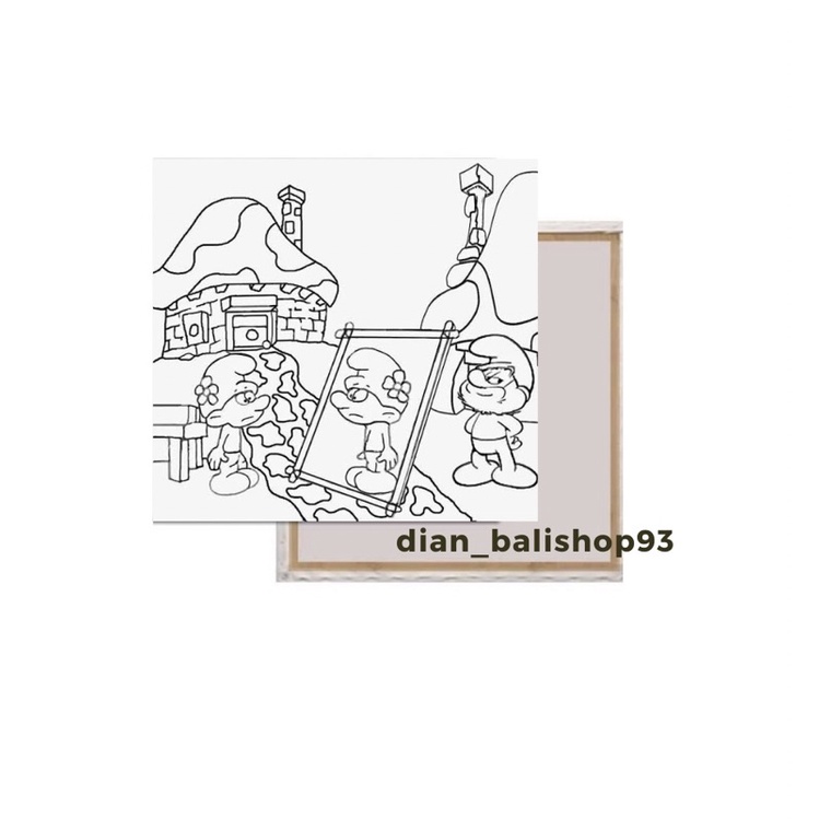 

Sketsa Lukis - Kanvas Melukis - Belajar Melukis - Custom Lukisan (Handmade)