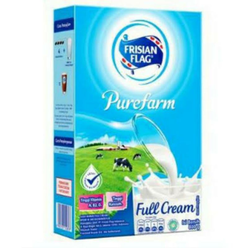 

Frisian Flag Purefarm Susu Bubuk Keluarga Fullcream 800g