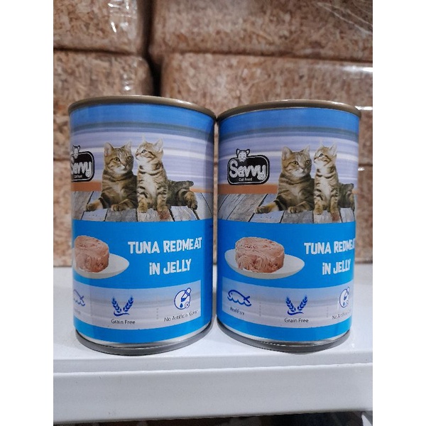 Makanan Basah Kucing Savvy 400g-Tuna Readmeat