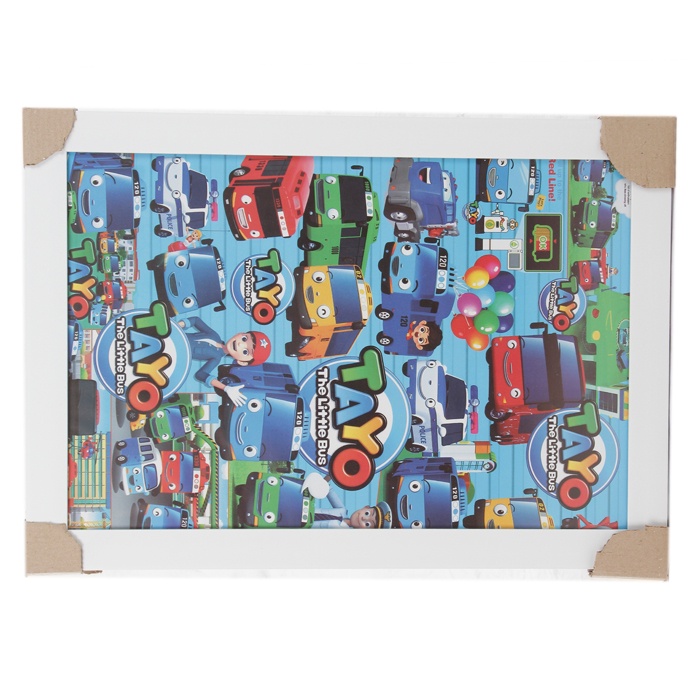 Bingkai Foto Ukuran 40 x 60 cm - 40x60 - 40x60 cm - Putih Minimalis