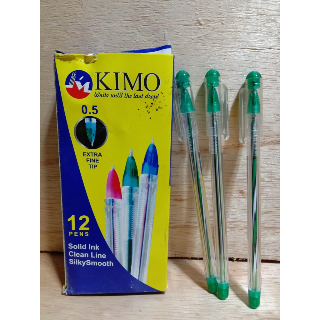 PULPEN TINTA HITAM 1pack isi 12