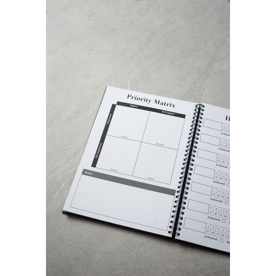 NEW INFINIT PLANNER buku catatan dapat dihapus jurnal agenda notes erasable notebook produktif