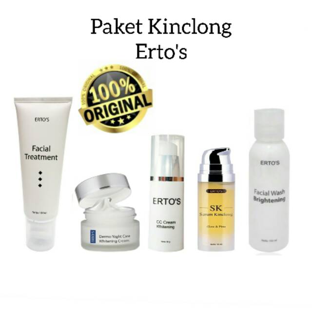 [Paket Ertos Original 100%] Paket Kinclong Ertos