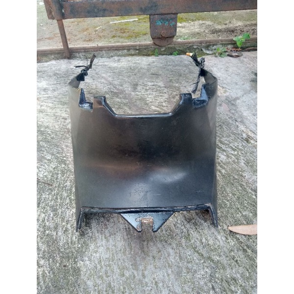Cover legshield jok bagasi Honda Supra X 125 original