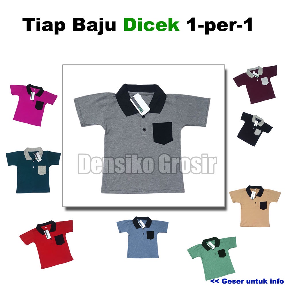 Kaos Polo Anak (4) Baju Berkualitas Bahan Katun