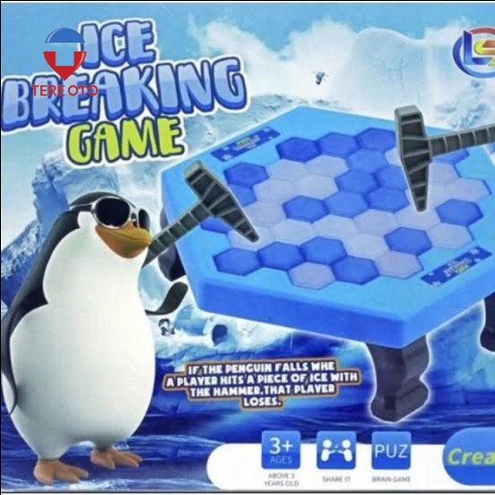 SALE CUTE MAINAN ANAK ANAK PINGGUIN ICE BREAKING GAME LZ-6 NEW SERU