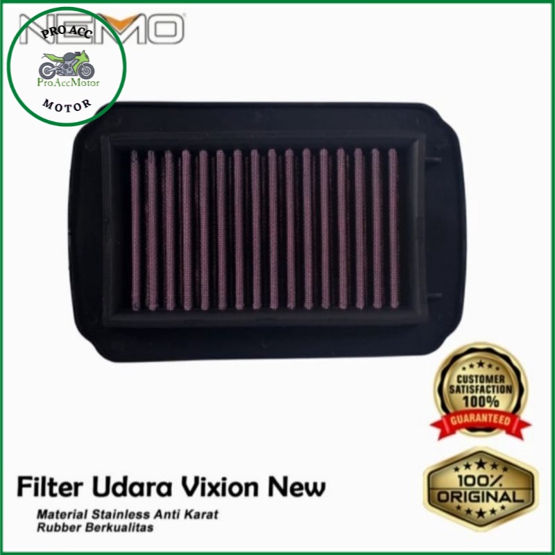 Filter Saringan Udara New Vixion NVL NVA Nemo Ferox