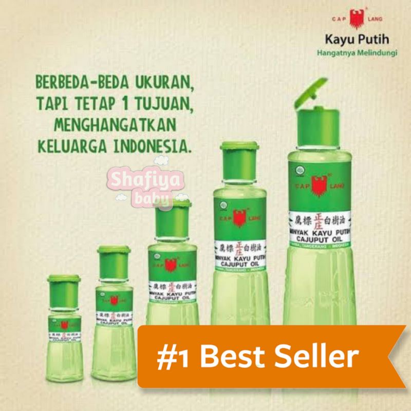Minyak Kayu Putih Cap Lang 120ml/ 60ml/ 30ml CapLang