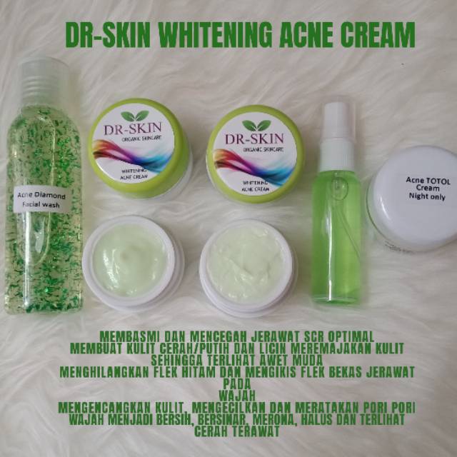 DR-SKIN WHITENING ACNE CREAM