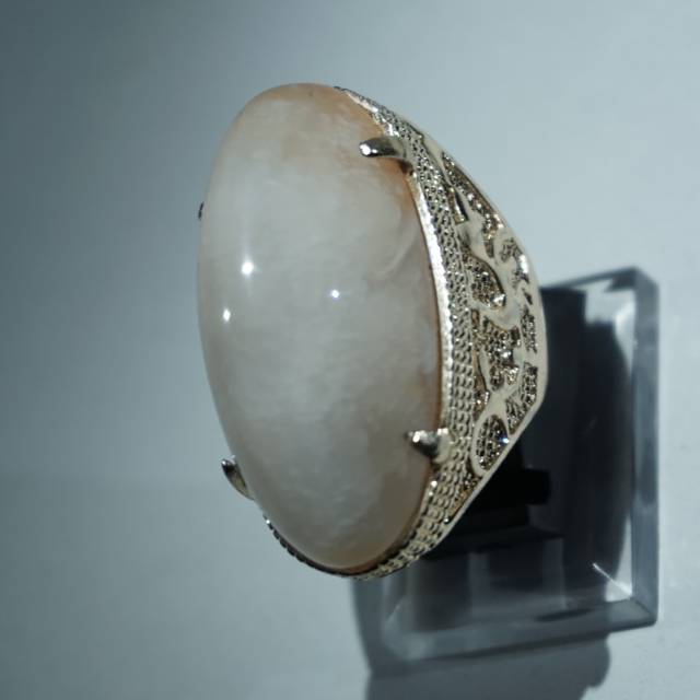 Pandan Putih Cincin Gemstones Batu Akik