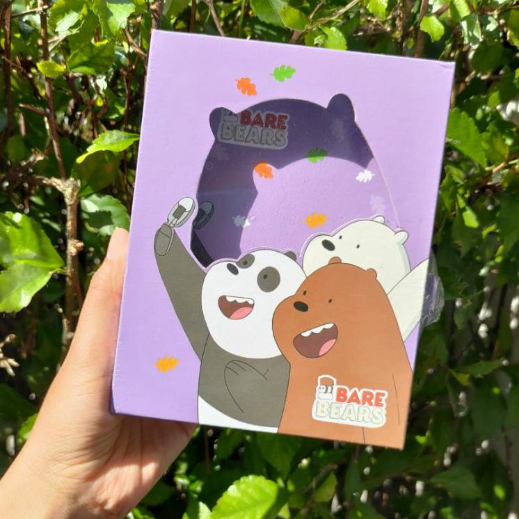 

(PROMO FGL36) Buku Diary WBB We Bare Bear Note Book Dengan Kunci Gembok Tebal ⁑