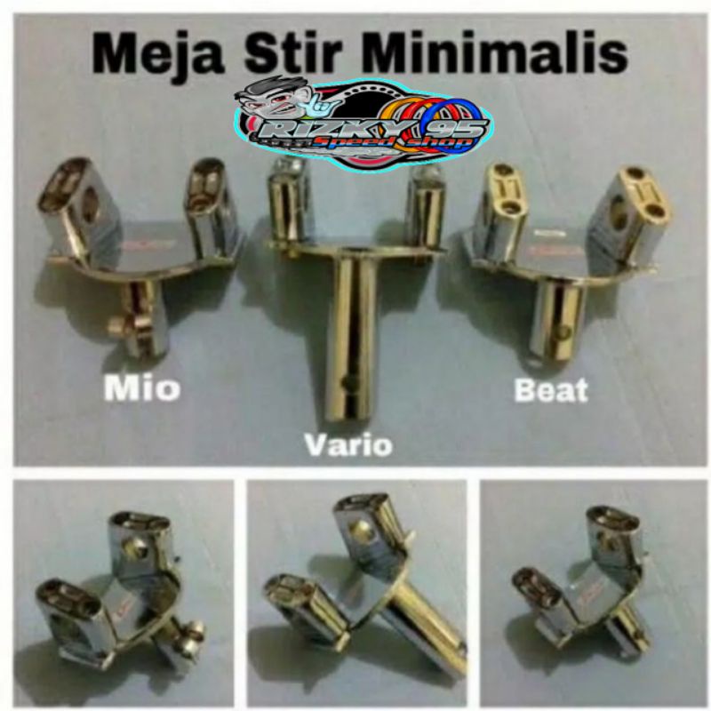trondol stang meja stir dudukan stang mio beat vario supra jupiter dll