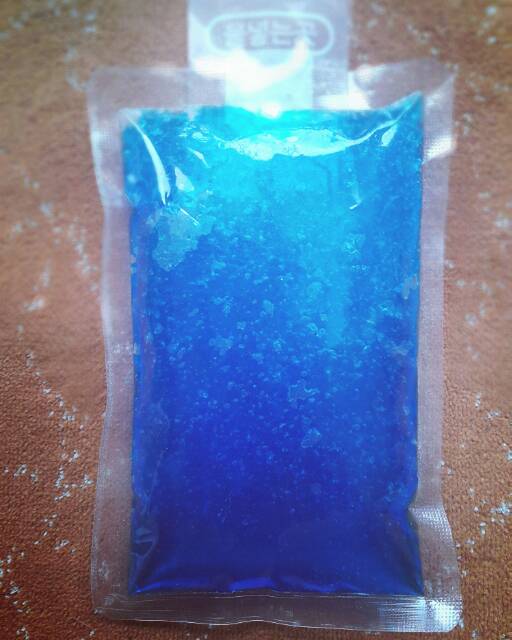 ice gel pack biru super besar 3kg 30x50cm blue ice pack murah