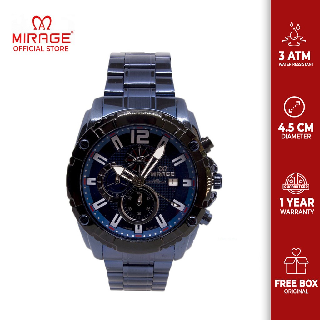 Mirage Jam Tanagan Mirage Mirage watch Official Store New Arrival Jam Tangan Mirage Original Laki Ma