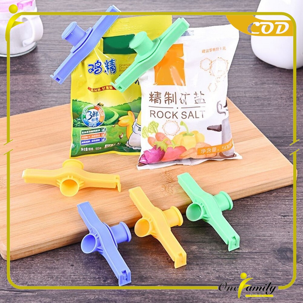 ONE-C175 Klip Segel Plastik Penutup Makanan Clip Penjepit Kemasan Snack Makanan Food Sealer Murah