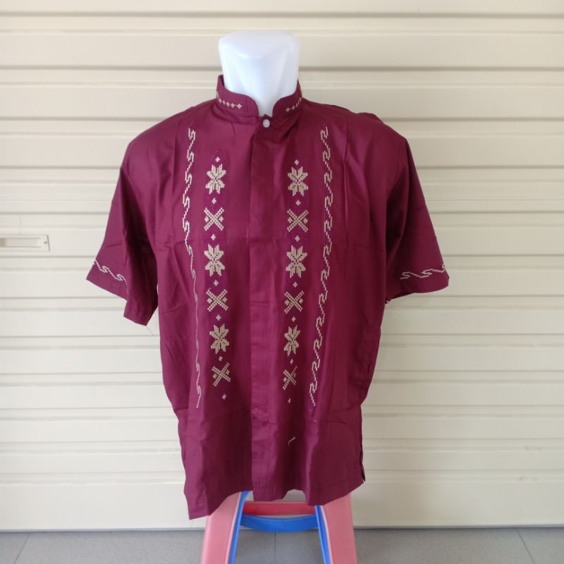 Baju Koko Bordir Jamgadangstoree Mewah