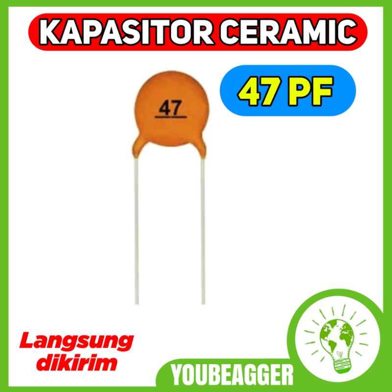 Kapasitor keramik 47 pf