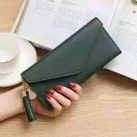 Dompet Wanita Impor Korea KC127 Panjang Tipis dompet import real pic dompet cantik