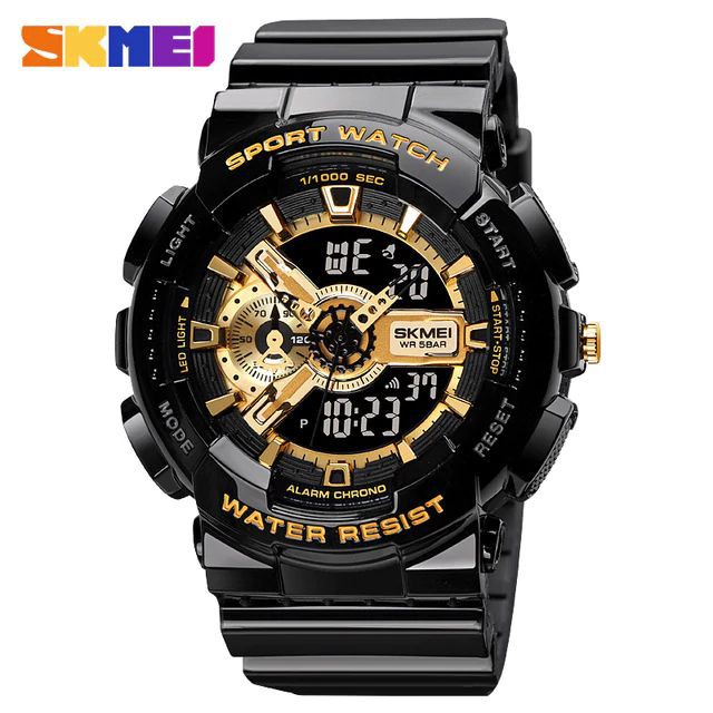 SKMEI 1688 | 1689 Jam Tangan Pria Wanita Digital Analog Anti Air WATCHKITE WKOS