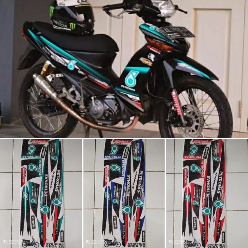(COD) striping variasi vega zr petronas