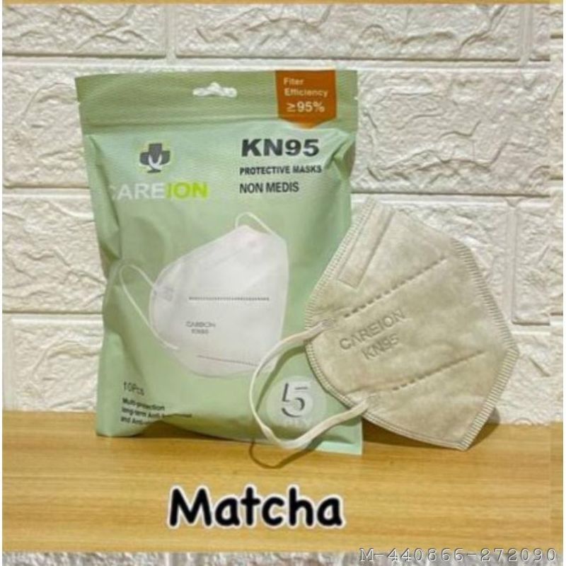 MASKER KN95 CAREON 10PCS VROS