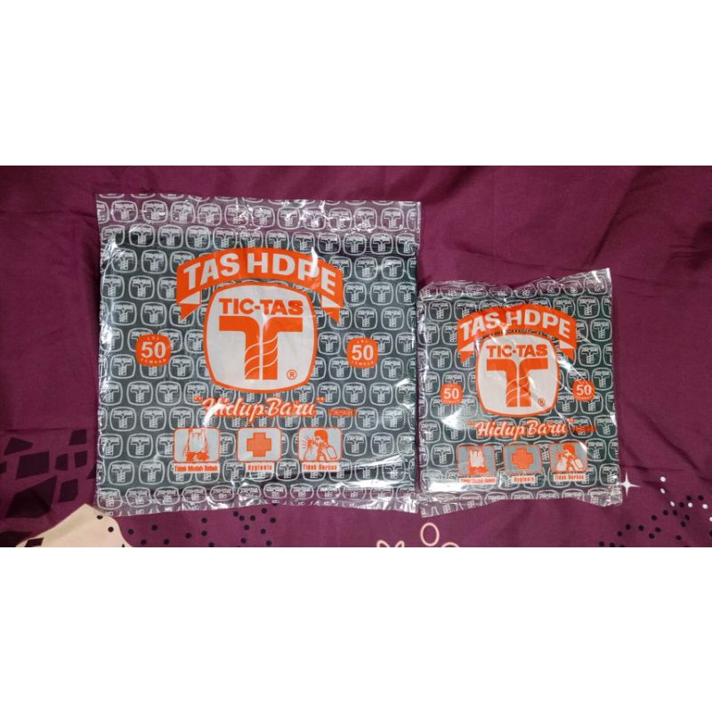 Kantong plastik/Kresek Tic-Tas