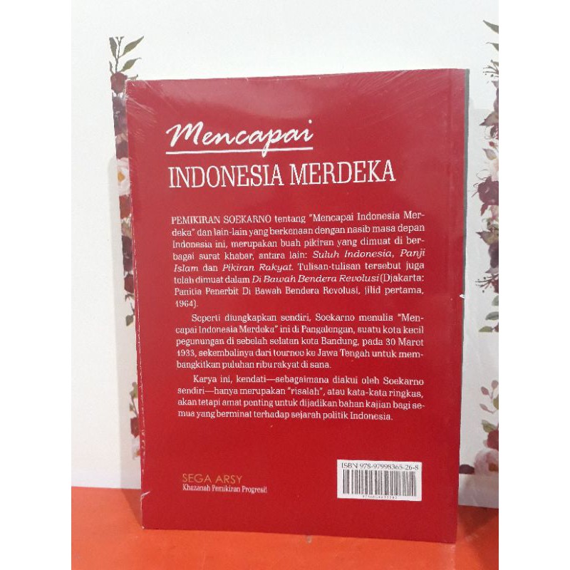 

Terlaris ✨ - IR. Soekarno "mencapai Indonesia Merdeka"3.1.23