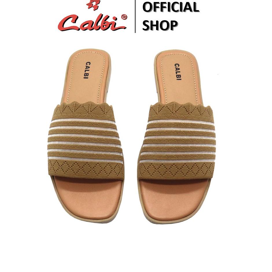 Terbaru.. Calbi Sandal Wanita Teplek Slip On Rajut - HSE 1920