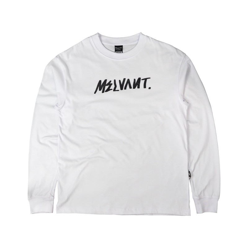 MLTS RIVA WHITE - MELVANT LONGSLEEVE TSHIRT