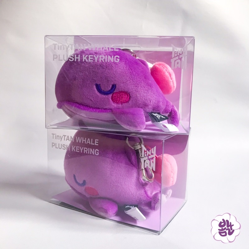 •READY STOCK• BTS - Purple whale Tinytan keyring