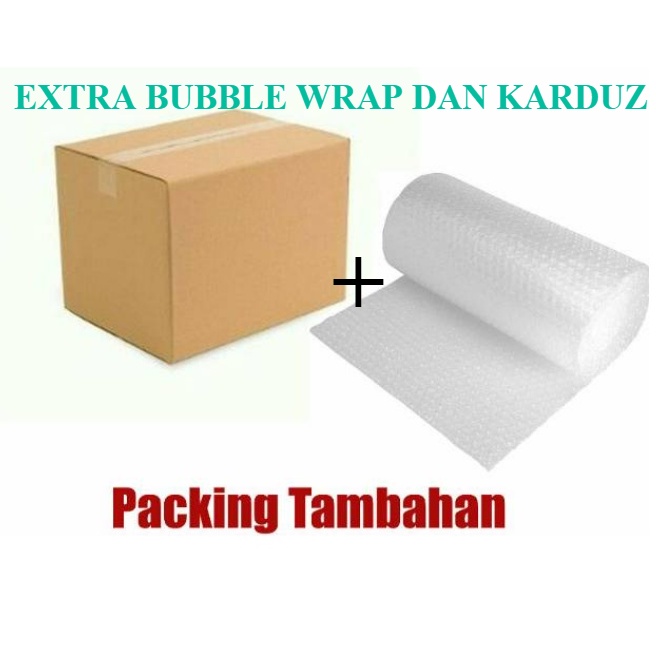

EXTRA BUBBLE WRAP ATAU KARDUS EXTRA TAMBAHAN