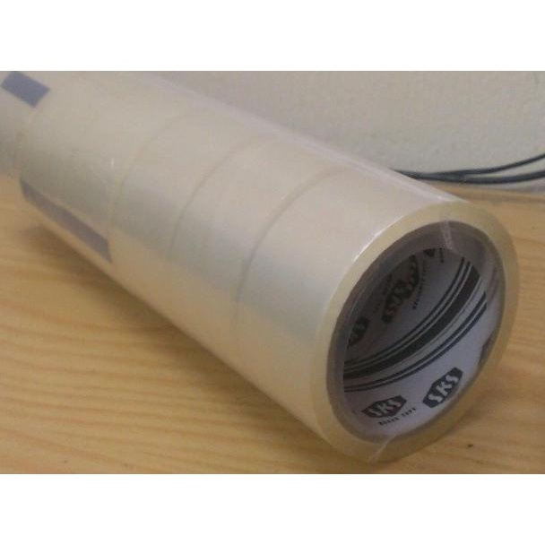 

☋ SKS Lakban bening 1 Selop Isi 6 Pcs ✬