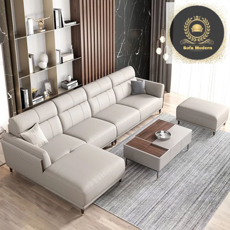 Sofa Letter L Modern Minimalis Mewah Model Sofa Terbaru Sofa Santai Ruang Tamu Keluarga