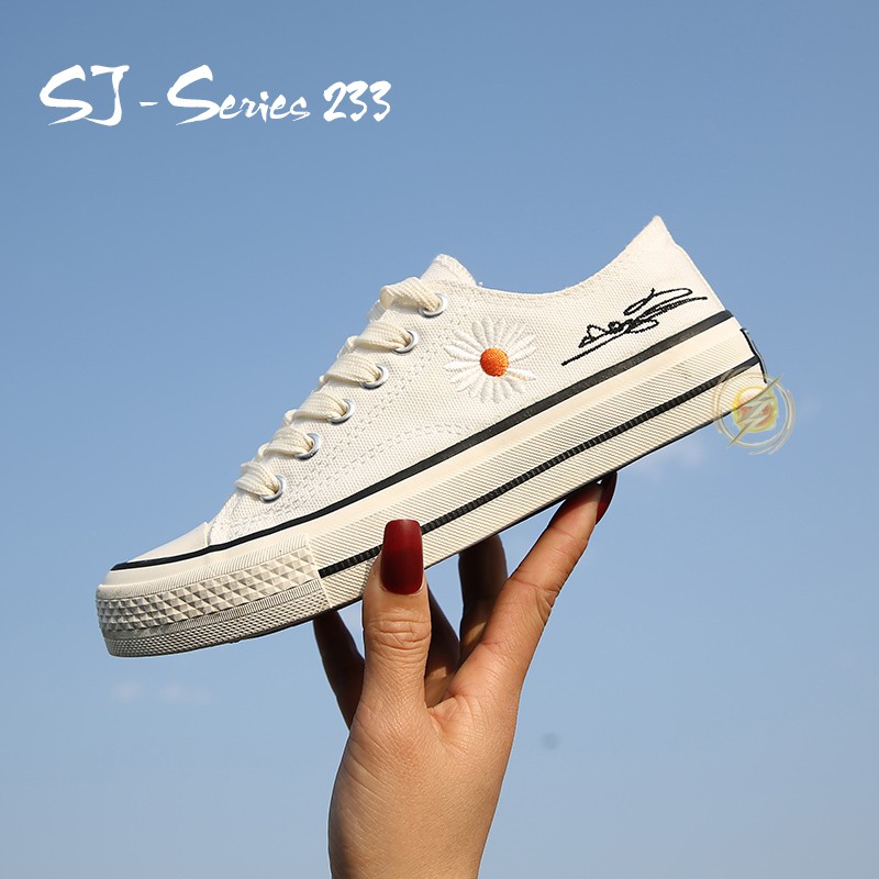 [MONA] Sepatu Sneakers Wanita Casual Daisy ala Korea Import Kualitas Super Premium - 233