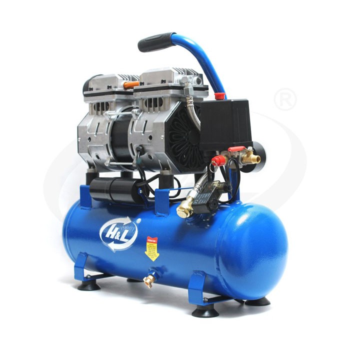 HL N1HP Kompresor Angin 9 Liter Oiless