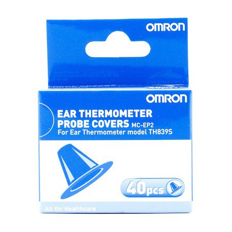 Omron TH 839S / TH-839S Probe Cover Original Termometer Telinga Isi 40