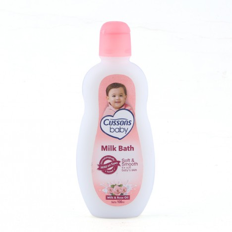 Cussons Baby Milk Bath Soft &amp; Smooth - Sabun Mandi Bayi [100ml]